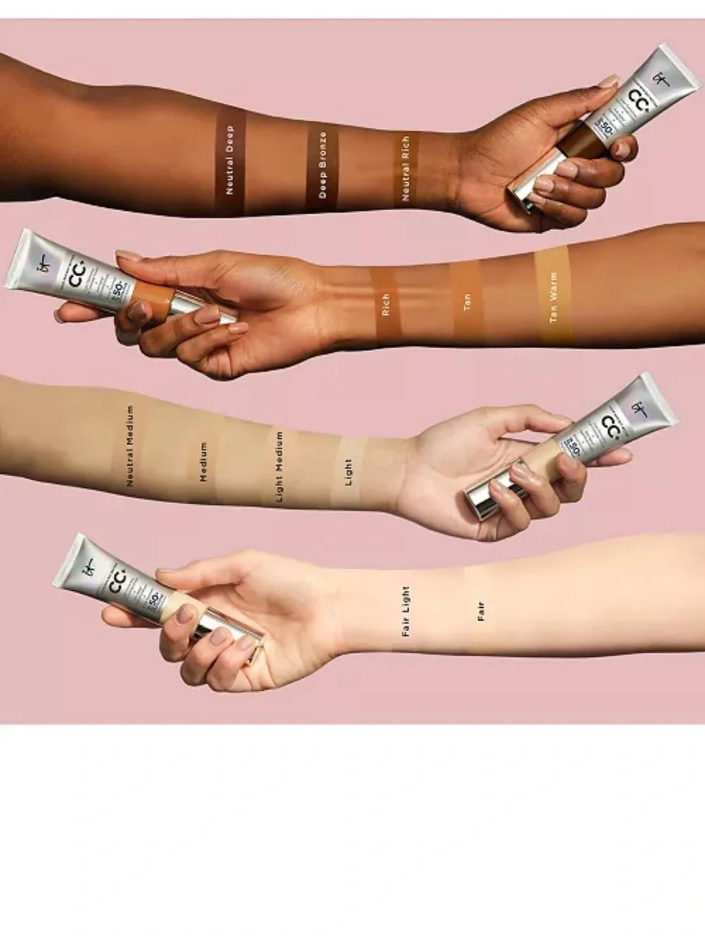 IT Cosmetics Your Skin But Better CC+ Cream with SPF 50+ - Light/Medium